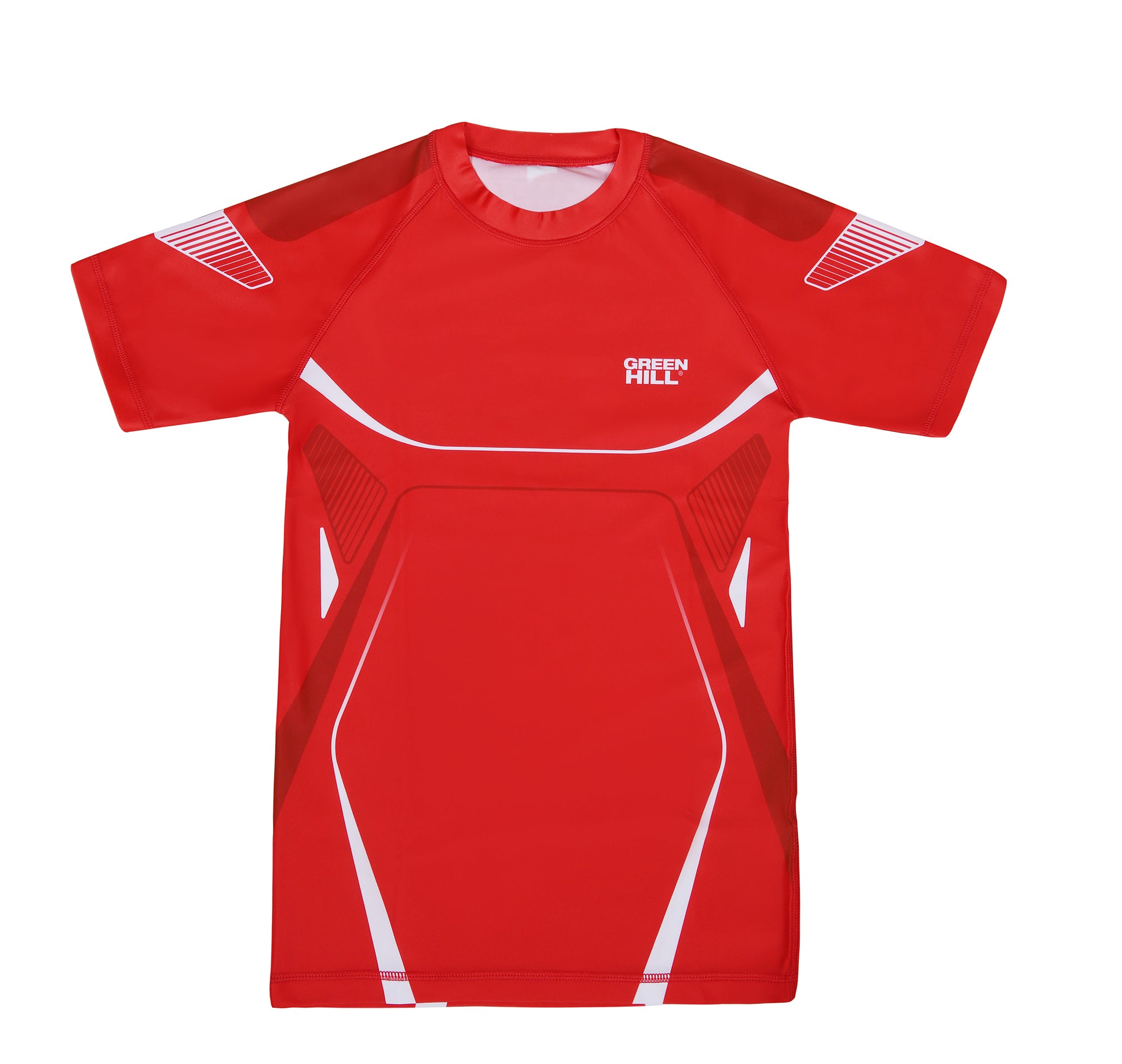 Green Hill Sublimated Rash Guard Red 2023