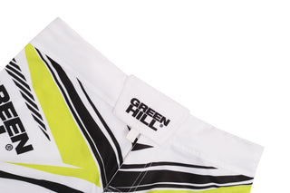 GREEN HILL New MMA Shorts White Sublimated (10506)
