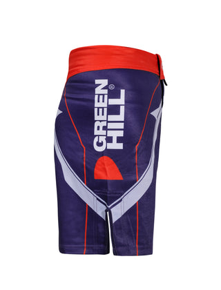 GREEN HILL New MMA Shorts White Sublimated (10507)