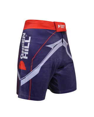 GREEN HILL New MMA Shorts White Sublimated (10507)