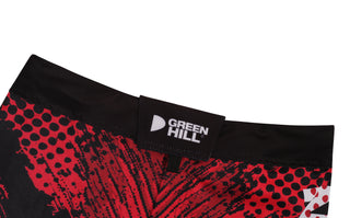 GREEN HILL New MMA Shorts White Sublimated (10508)
