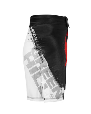 GREEN HILL New MMA Shorts White Sublimated (10535)