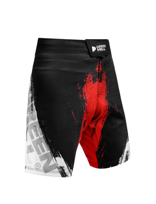 GREEN HILL New MMA Shorts White Sublimated (10535)