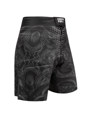 GREEN HILL New MMA Shorts White Sublimated (10537)
