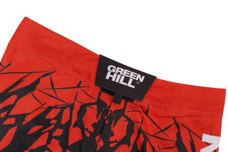 GREEN HILL New MMA Shorts White Sublimated (10543)