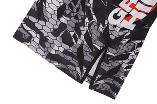 GREEN HILL New MMA Shorts White Sublimated (10543)