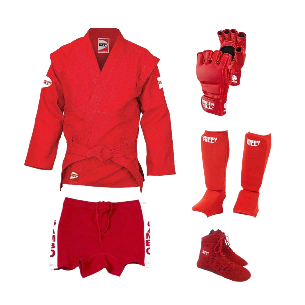 SAMBO SET SUIT + GLOVES+SHIN FIAS APPROVED +SHOES (WITHOUT FIAS)
