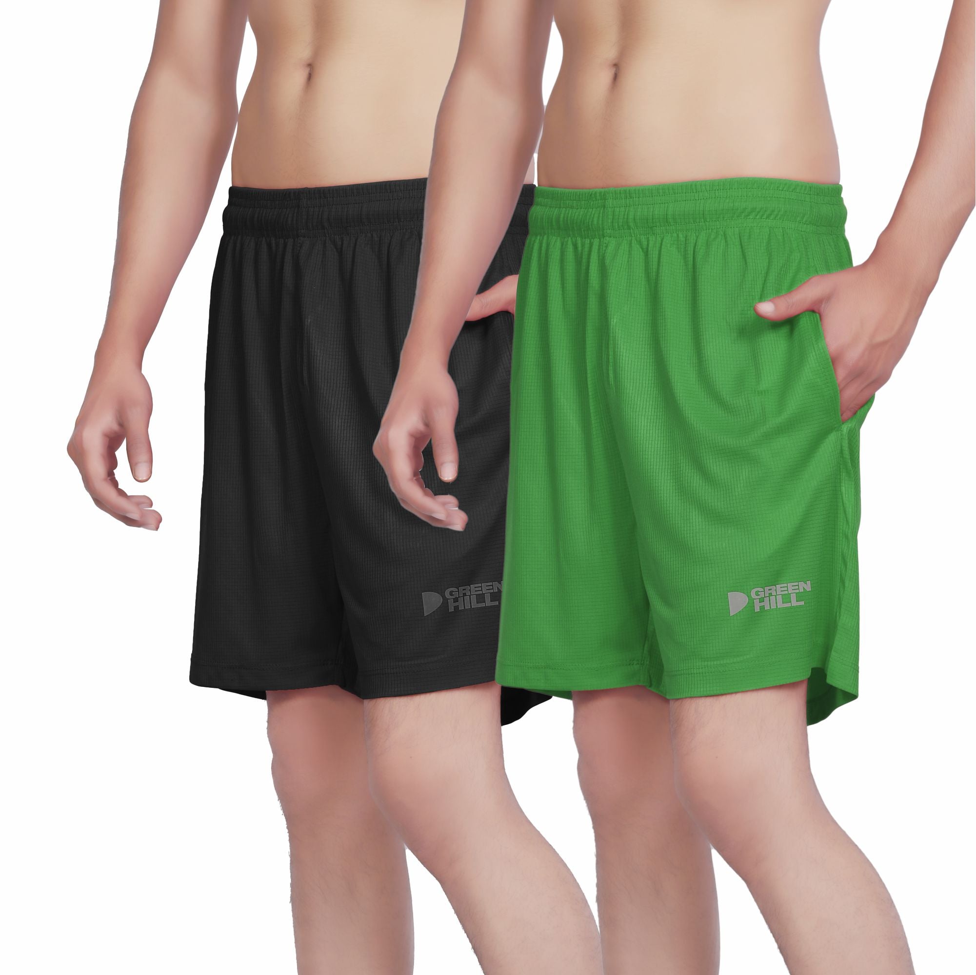 High-Performance Men's Running Gym Shorts