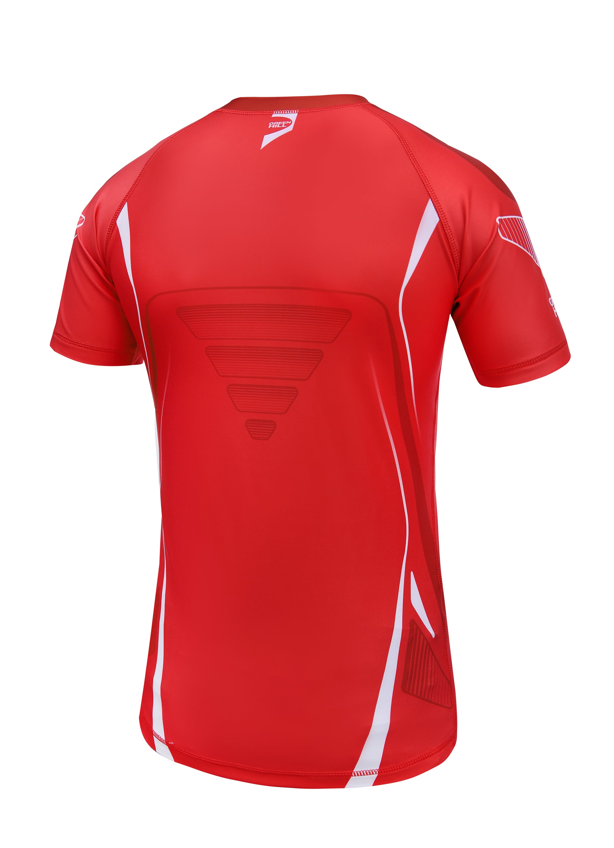 Green Hill IMMAF Approved Rash Guard Red 2023