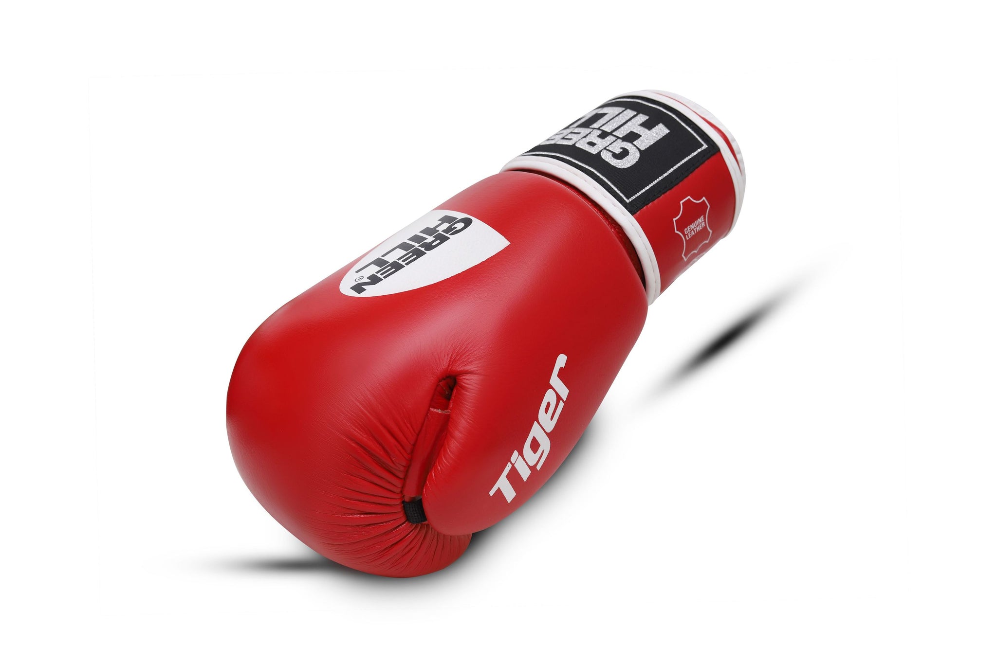 IBA Approved Boxing Gloves Tiger Green Hill Sports