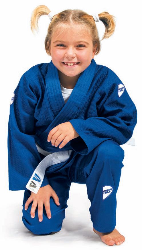 Green Hill Judo Suit "KIDS" (Blue)
