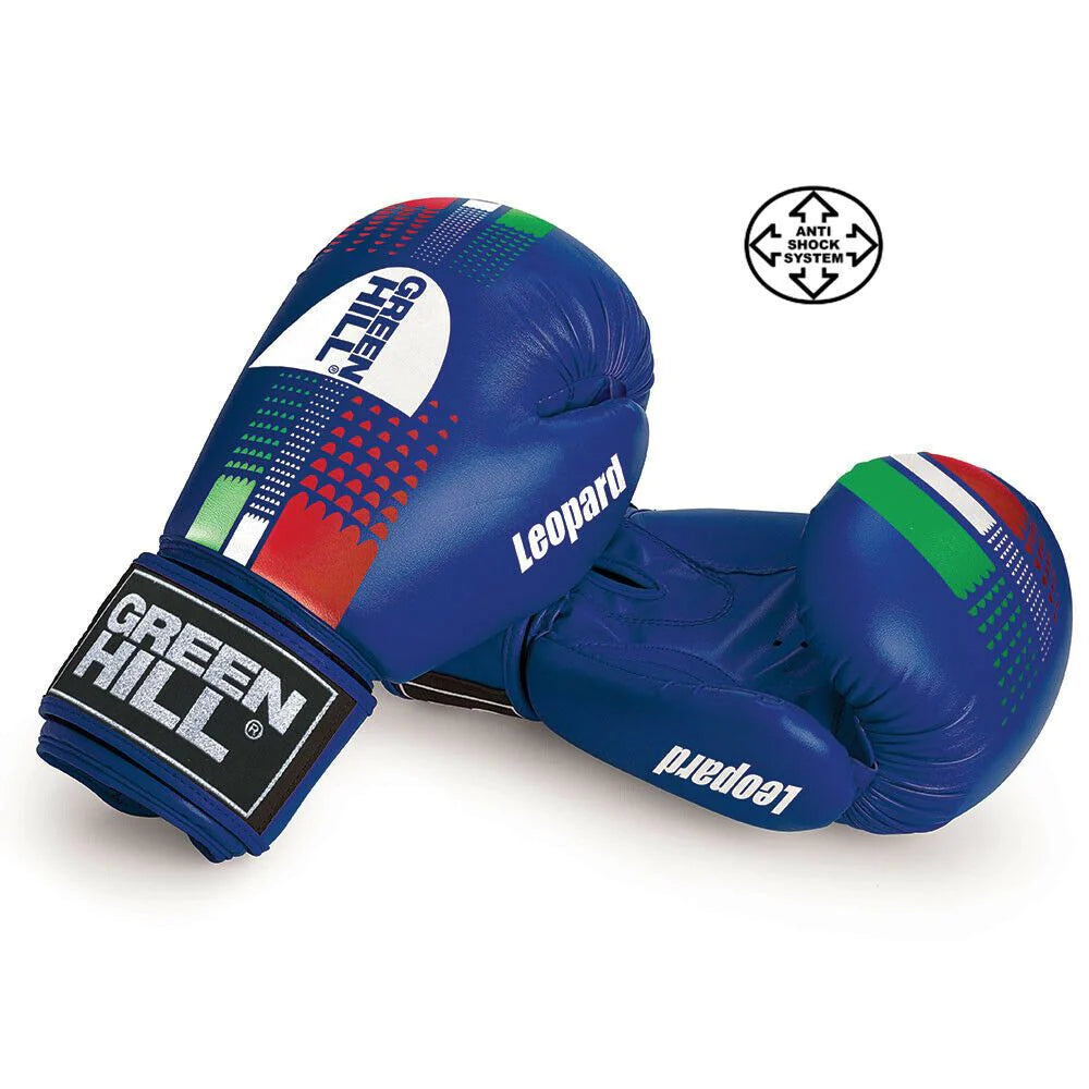 Green Hill Leopard Boxing Gloves